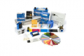 800059-510 Cartele din plastic ZEBRA PVC Premier albastru tehnologic de proximitate